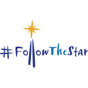 follow the star logo